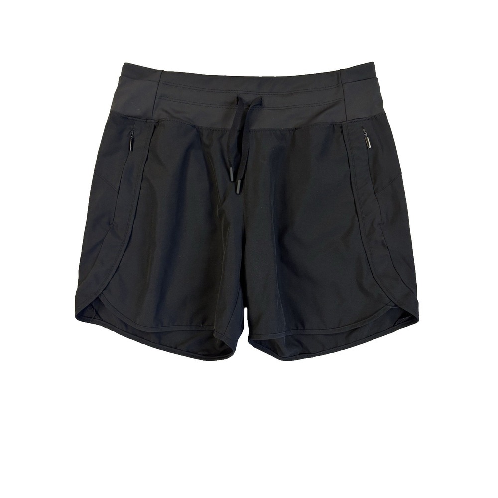 Willit Women's‎ Lg Black Active Running Performance Athleisure Workout Shorts